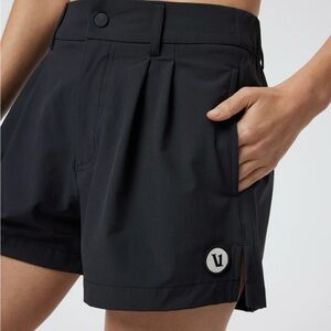 Vuori Black Solar Shorts